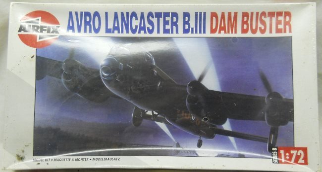 Airfix 1/72 Avro Lancaster B.III Dam Buster, 08004 plastic model kit